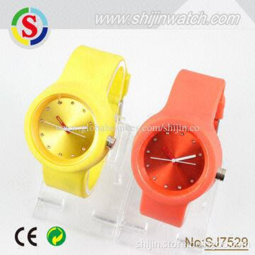 Good-quality silicone watches for children, colorful plastic